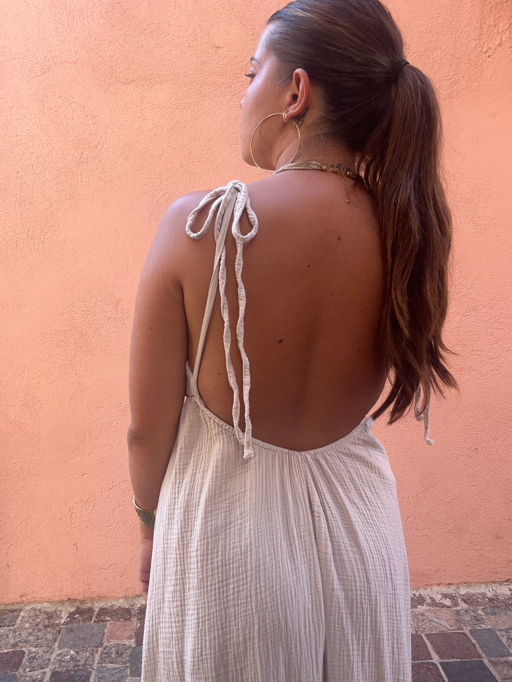 Robe gaze de coton