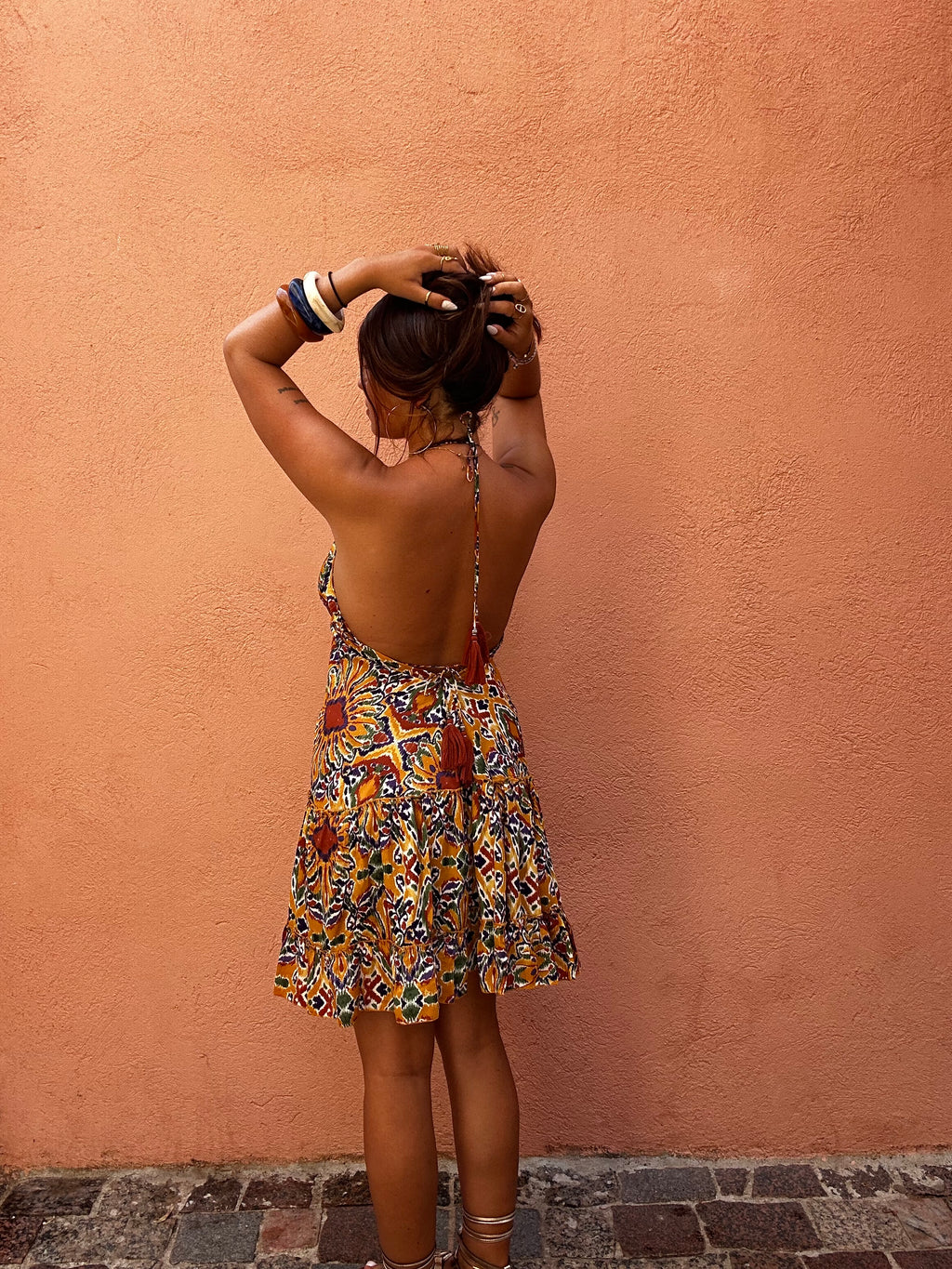 Robe dos nu