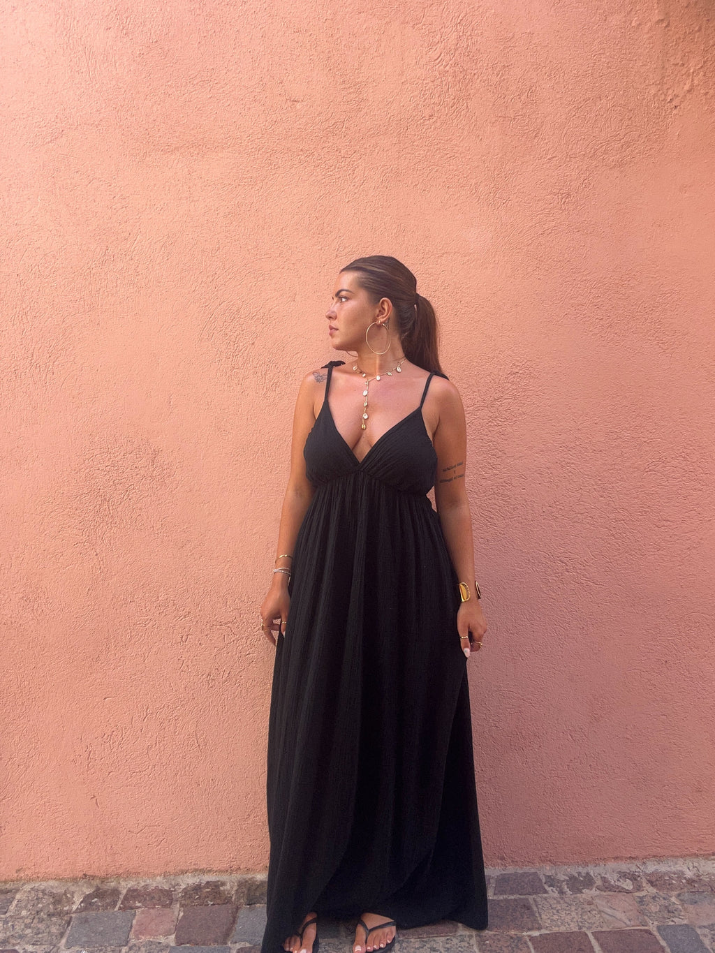 Robe gaze de coton