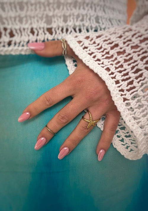 Bague étoile de mer