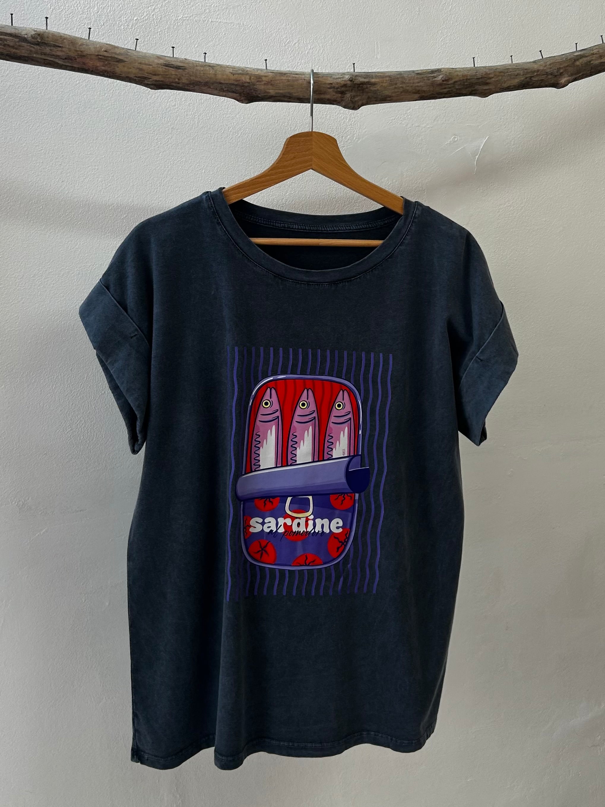 Tee shirt sardine