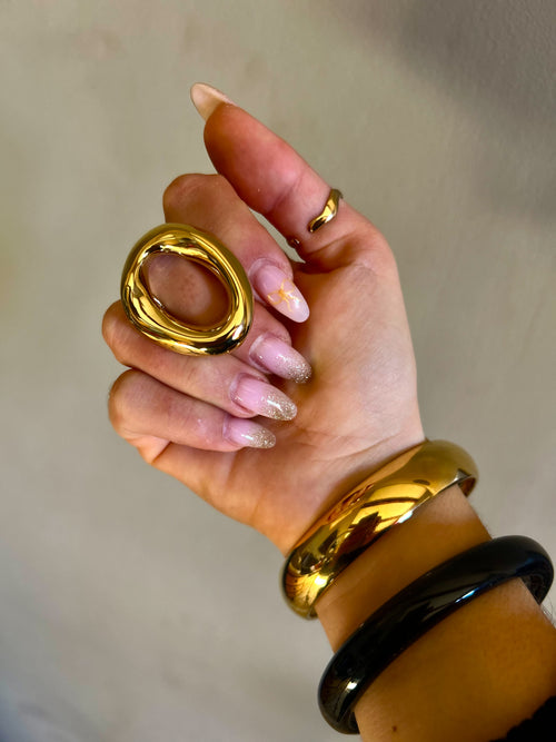 Bague acier inoxydable ronde