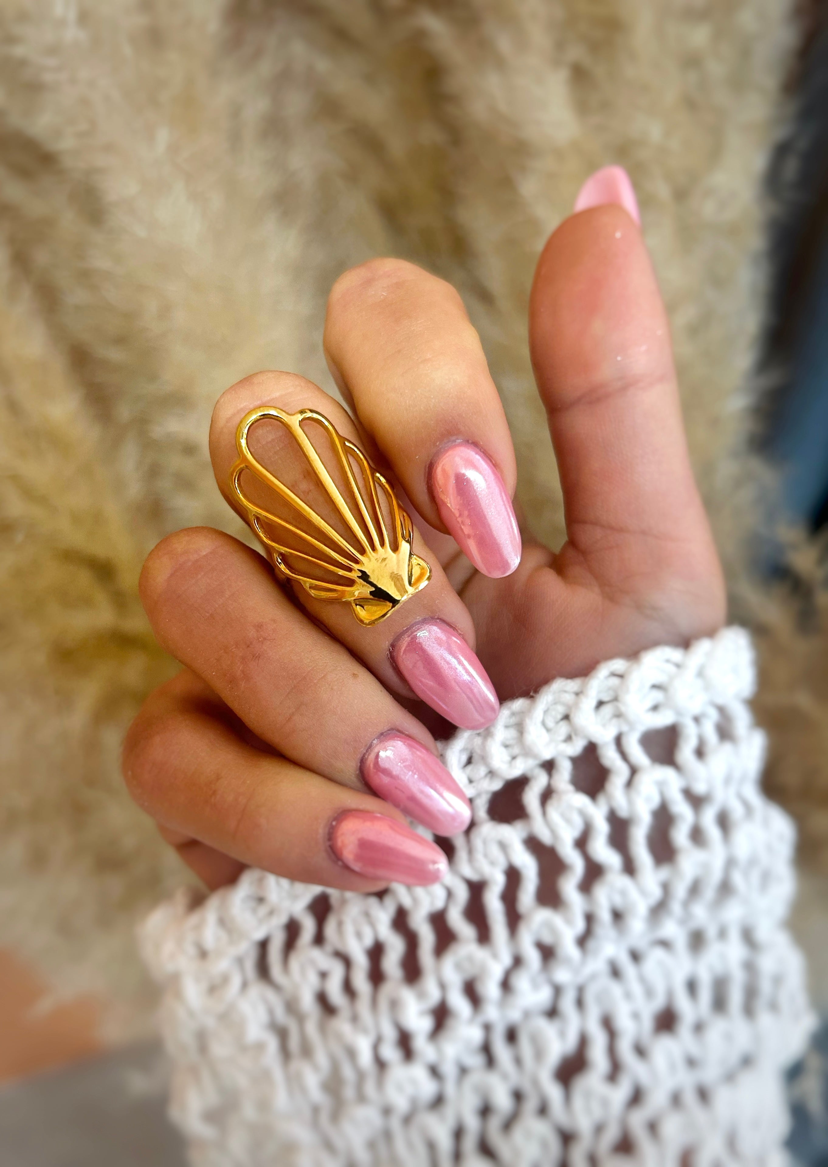 Bague coquillage