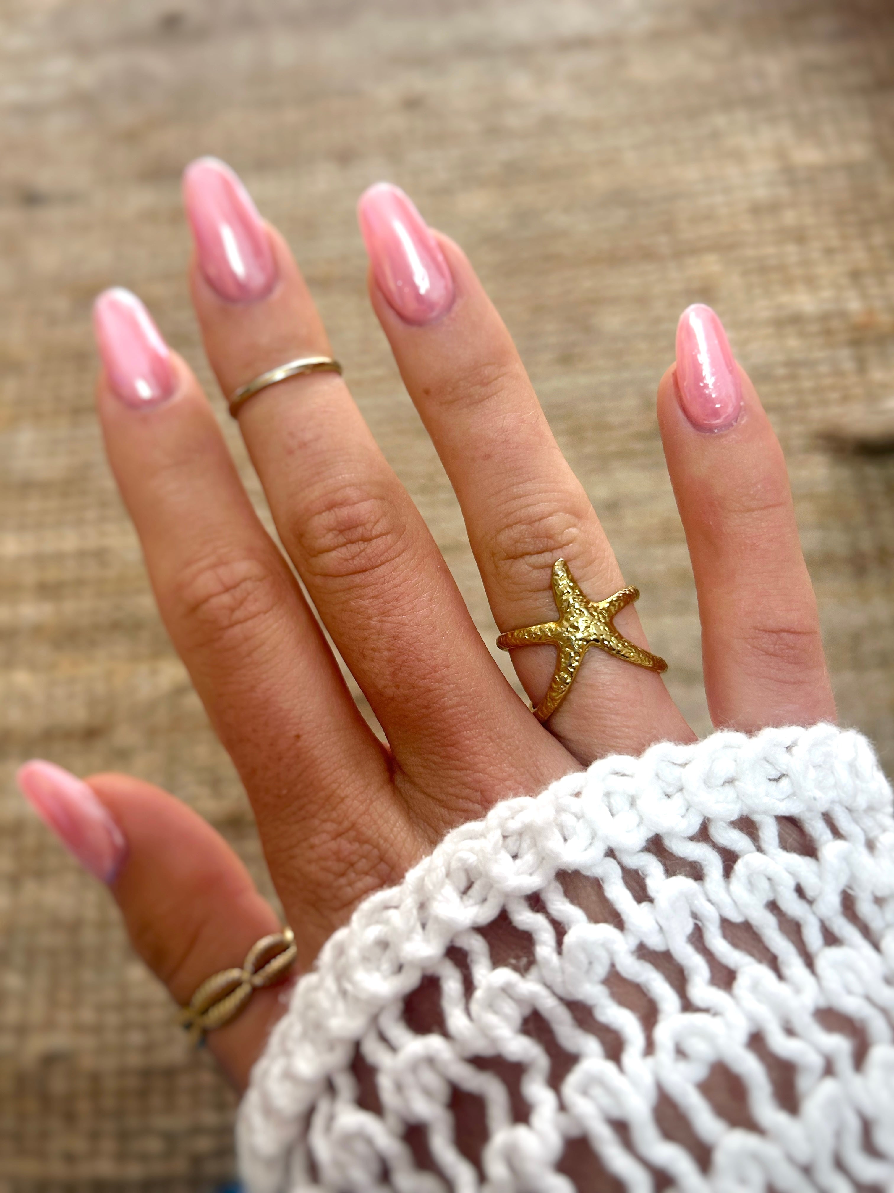 Bague étoile de mer